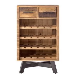 Range-bouteilles Tamati 12 Range-bouteilles Tamati -Meilleur Meubles Magasin weinregal tamati altholz pinie metall pinie dunkel schwarz 4920732