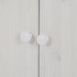 Étagère Murale Lillehammer III -Meilleur Meubles Magasin wohnwand lillehammer iii 3 teilig kiefer massiv weiss honig 1067722